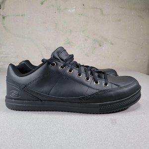 Skechers Work Slip Resistant Mens 13 Black Leather